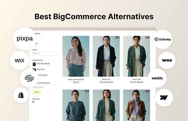 Las 14 mejores alternativas a BigCommerce