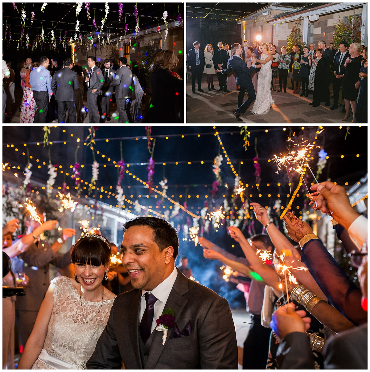 Dancing under the stars at the courtyard at Gunners Barracks Mosman
