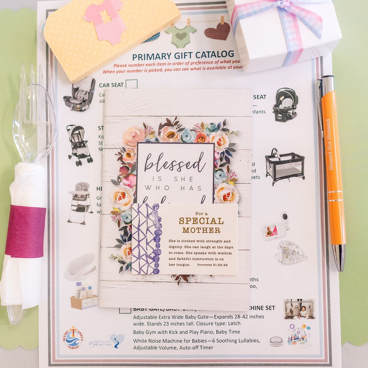 Divine Grace Community Baby Shower by Cranberry Township, PA newborn photographer