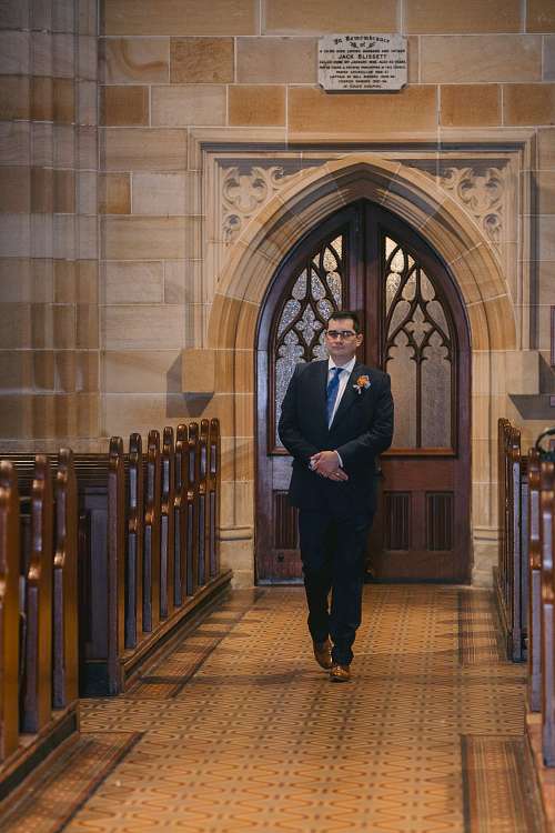 Church Wedding Ceremony at St Philip's Anglican Church