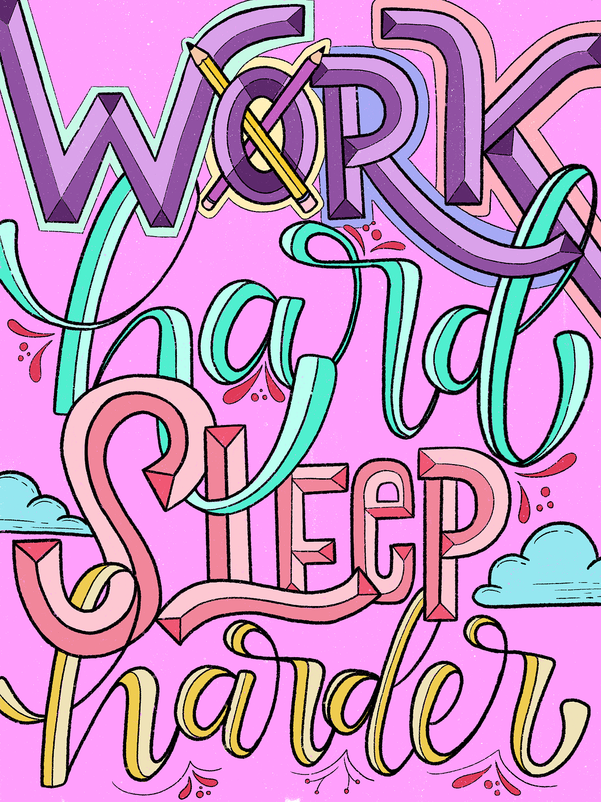 Lettering piece