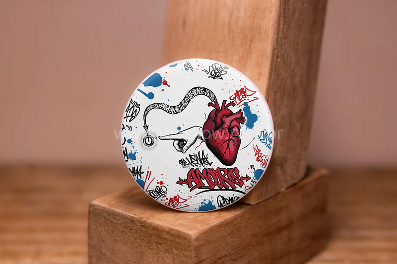 Botom/ Imã "Vena Amoris"