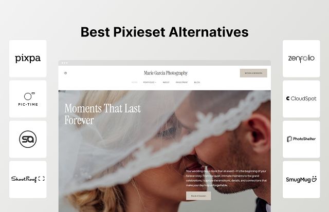 9 der besten Pixieset-Alternativen für Fotografen (2026)