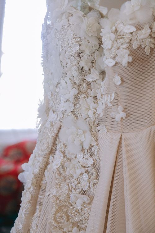 Bride Getting Ready