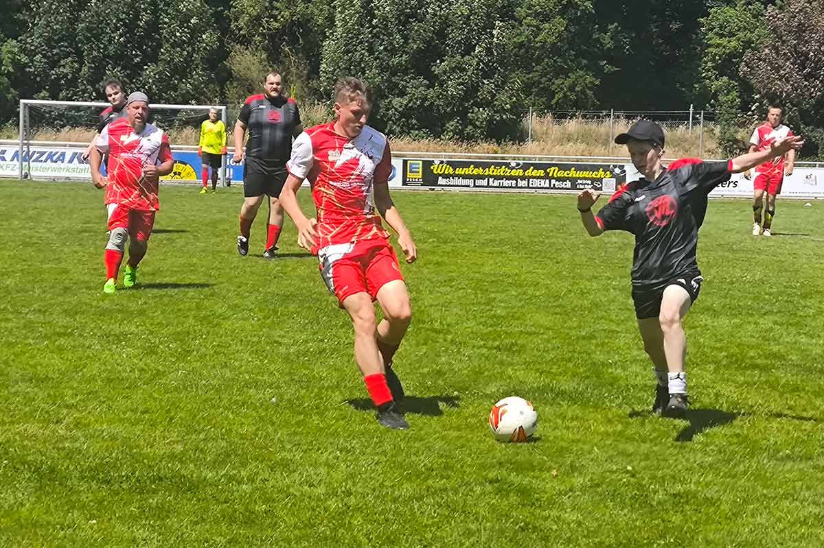 Alle Teams freuten sich auf das Turnier