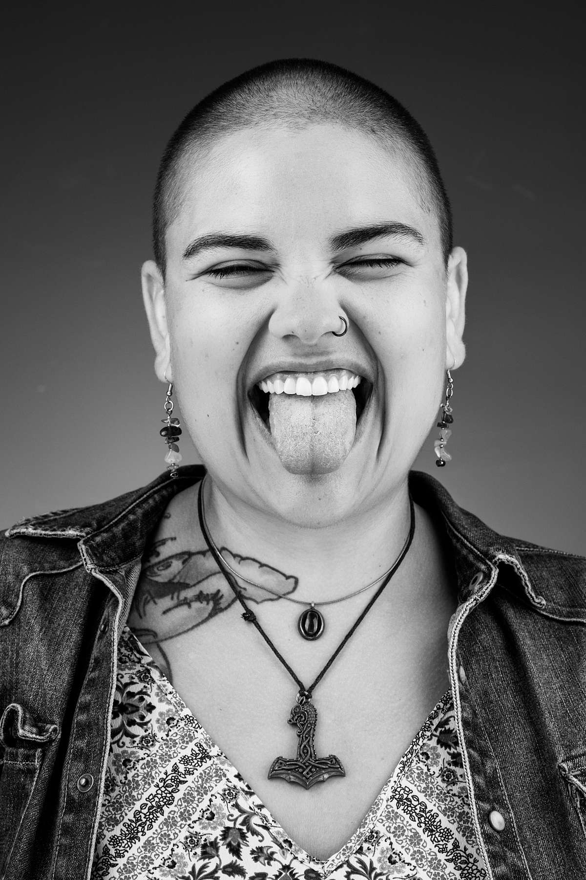 Lucy - Personal Portrait & Headshot - Black & White Liverpool Gibxon