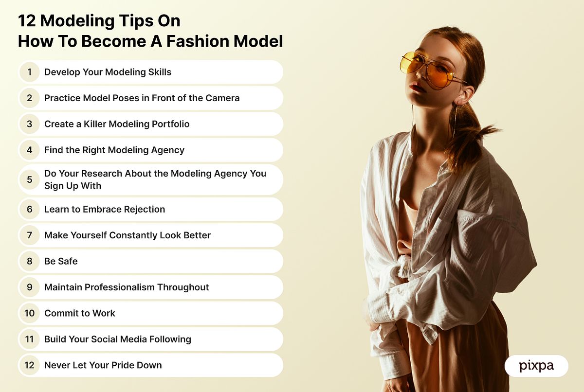 12 modeling tips on how to become a fashion model