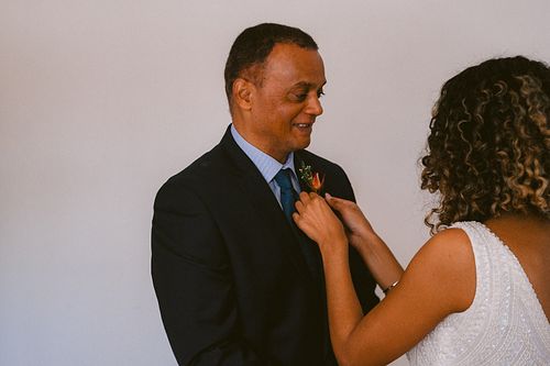 Bride Getting Ready