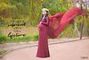 DP008 - Maroon Body Fit Gown