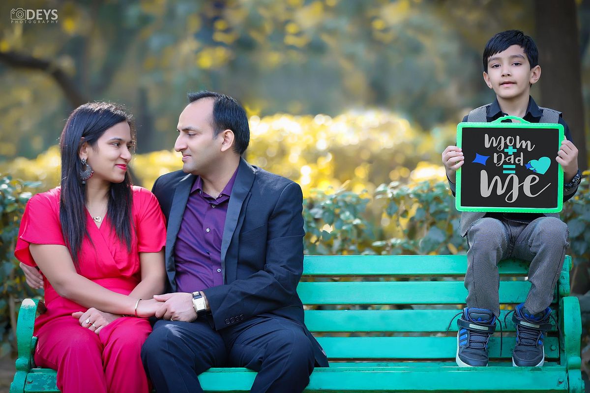 Post wedding family shoot at Lodhi garden