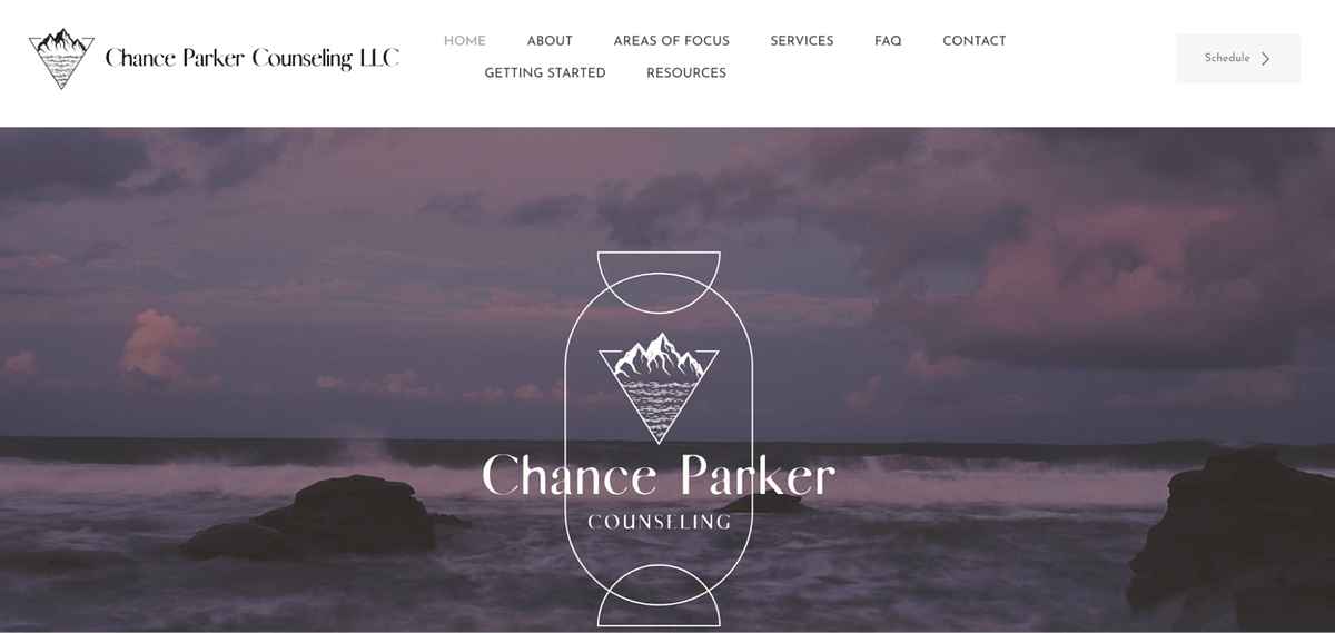 Chance Parker's small business website