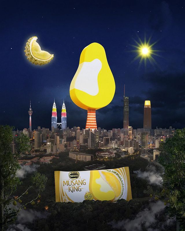 The Yellow Moon, Star and Durian with Nestlé!