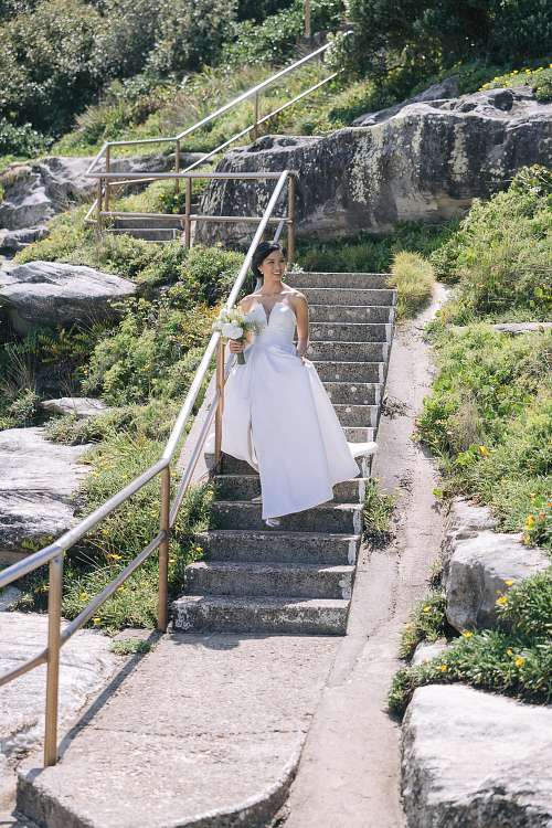 Bridal Portraits at Queenscliff, Manly