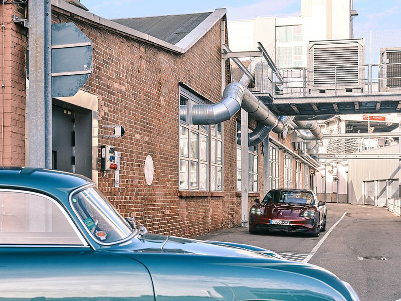 Porsche 356 am alten Werk