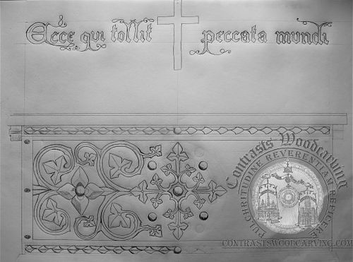 Portable Altar Design Sketch