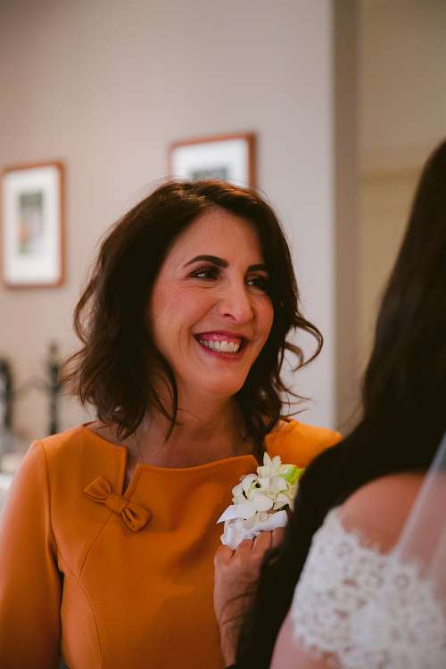 Bride Getting Ready