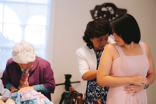 Bride Getting Ready