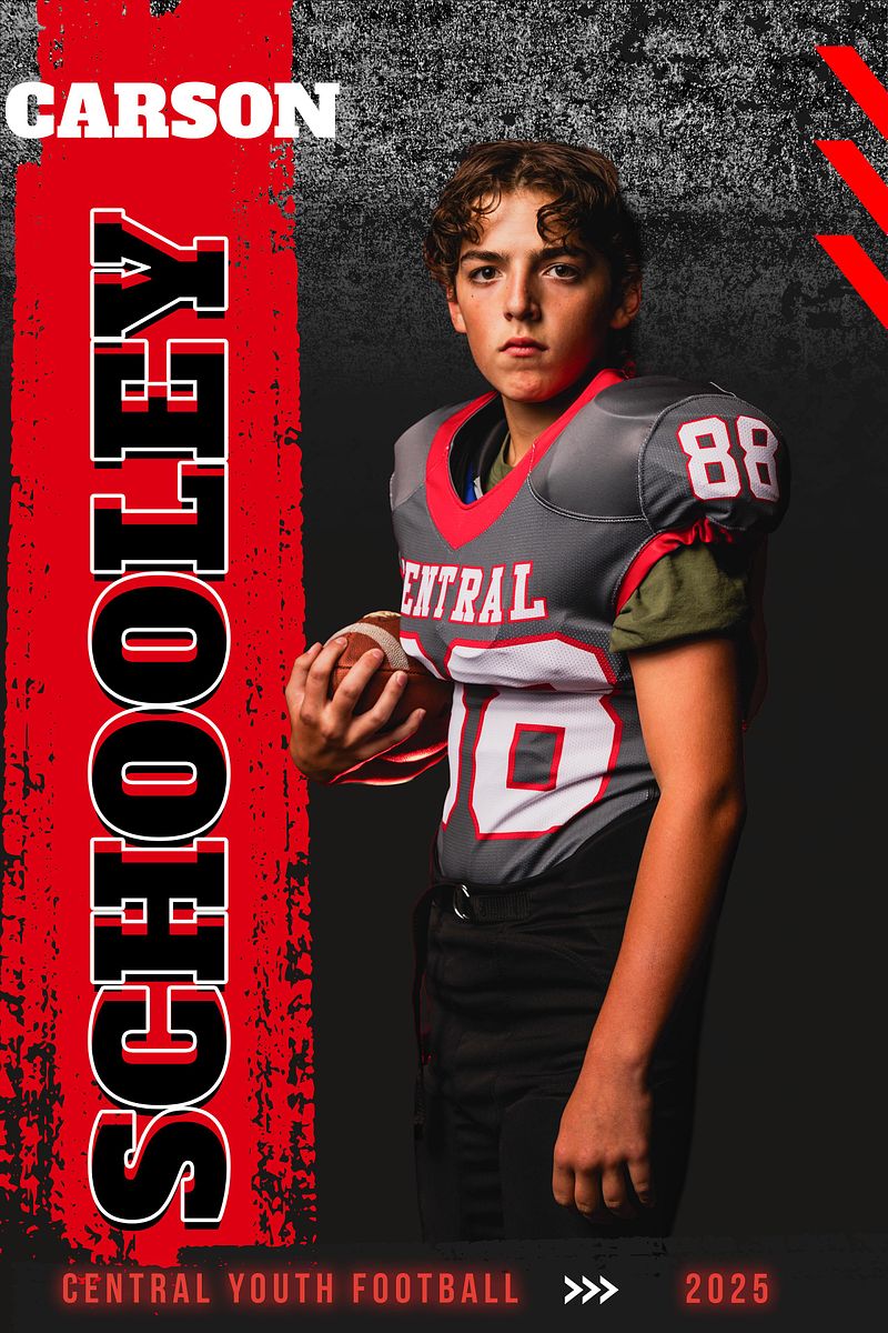 Central Youth Football Banners