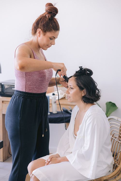 Same Sex Wedding - Brides Getting Ready