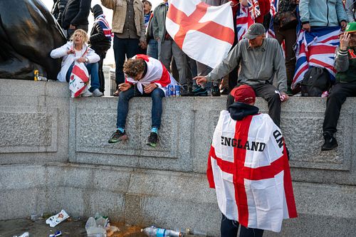 Tommy Robinson “Unite the Kingdom” march defending free speech, London, UK