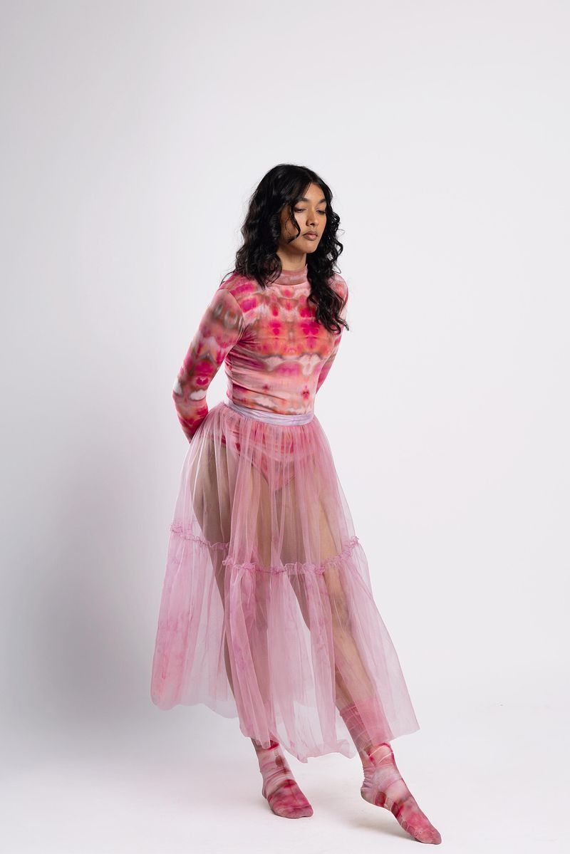 Full Sleeve Leotard Rosé Hour (Pink)