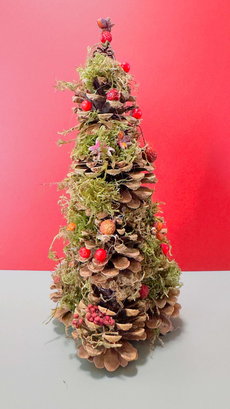 Fairy Sized Pine Cone Tree - Christmas Tree