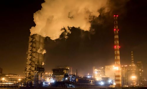 Prefect view of Tata  Steel Plant, showcasing steel production and manufacturing in Odisha, India.