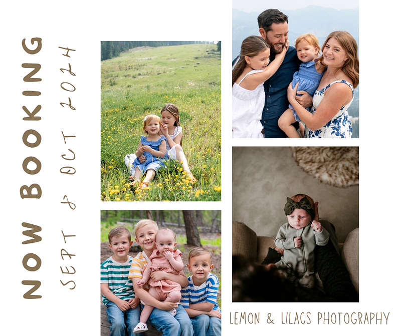 Now Booking for September & October 2024!