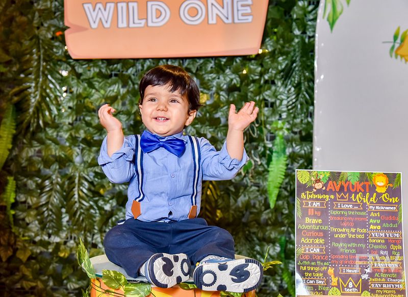 Avyukt's 1st Birthday