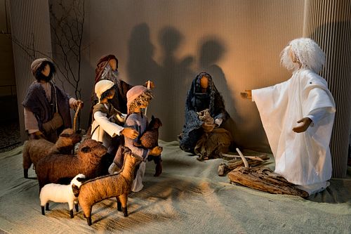 Krippenfigur Weihnachten 2024
