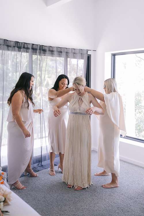 Same Sex Wedding - Brides Getting Ready