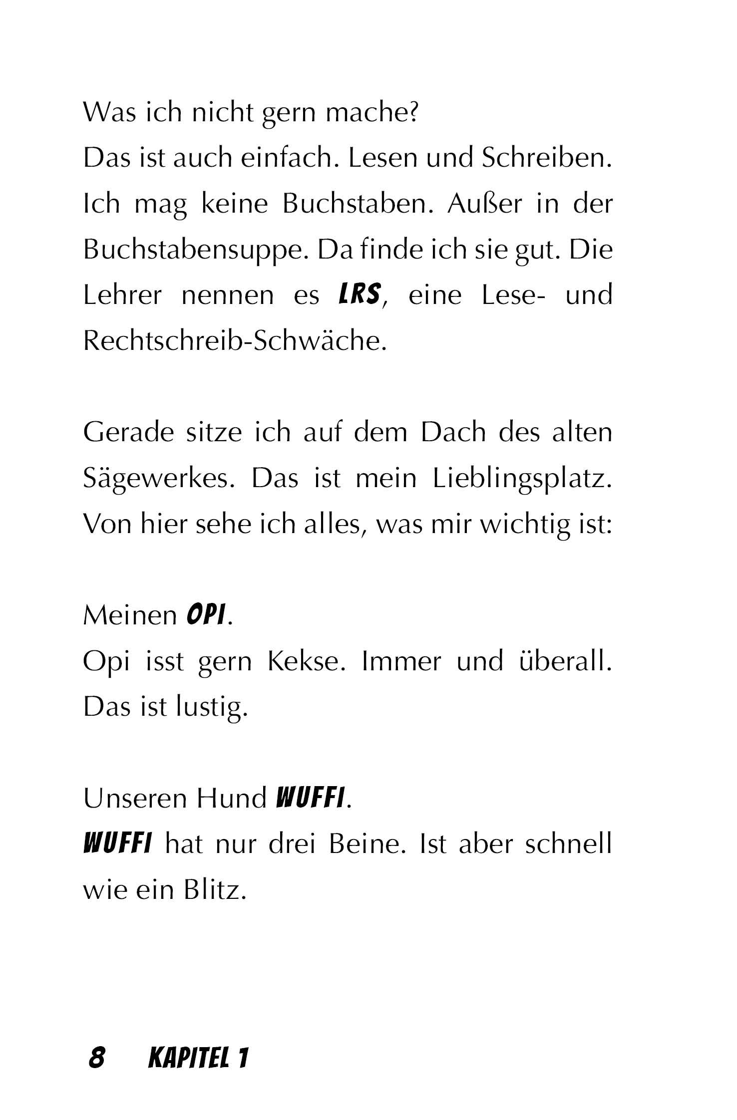 K&auml;pt'n Fantastikoo: Auf nach Carbonara!: Ein Buch f&uuml;r alle Kinder mit LRS