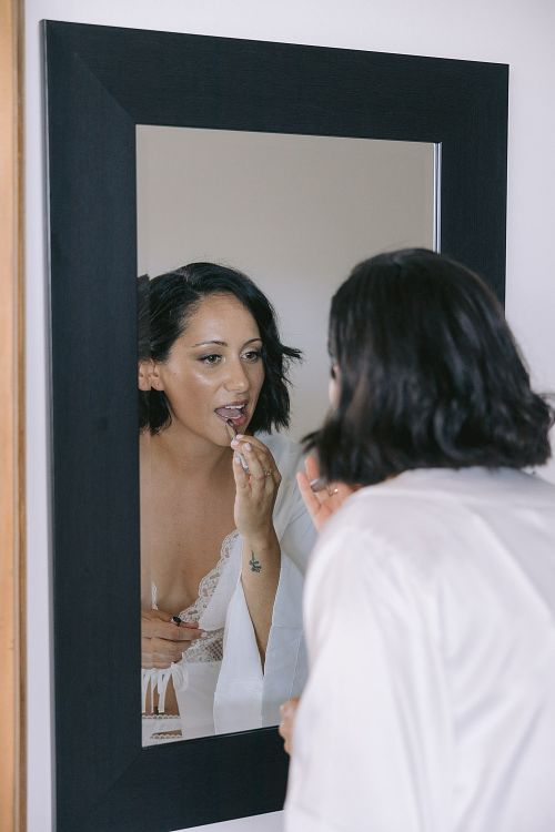 Same Sex Wedding - Brides Getting Ready
