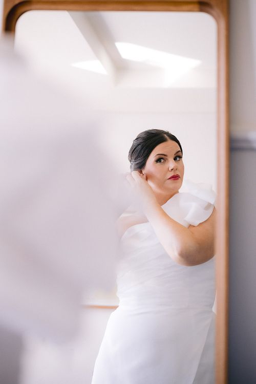 Bride Getting Ready