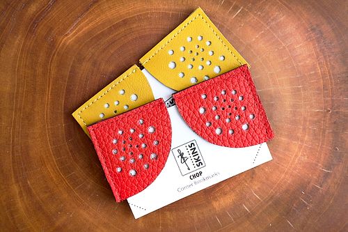 Chop Leather Bookmark by Skins Leather udit kulshrestha