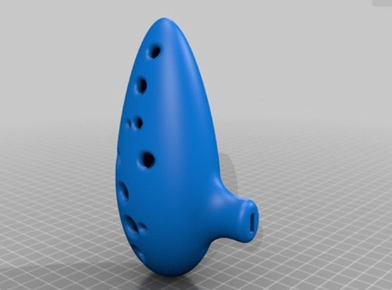 Ocarina 3D-printen