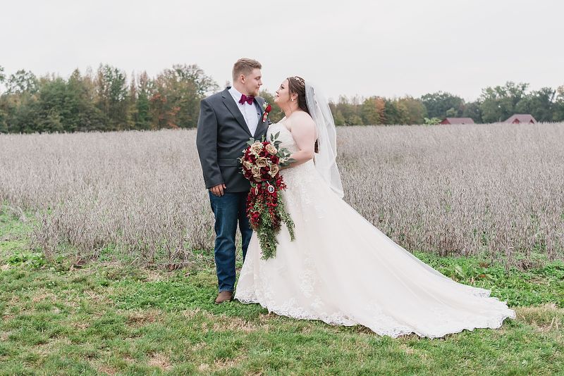 Brittney and Dustin | White Barn Wedding
