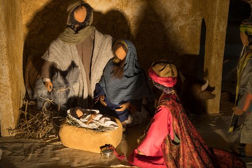 Krippenfigur Weihnachten 2024