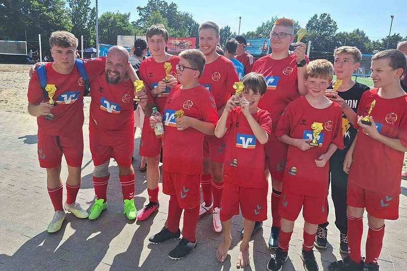 Fußballfreude beim 15. Wildemann-Cup in Münster 2024