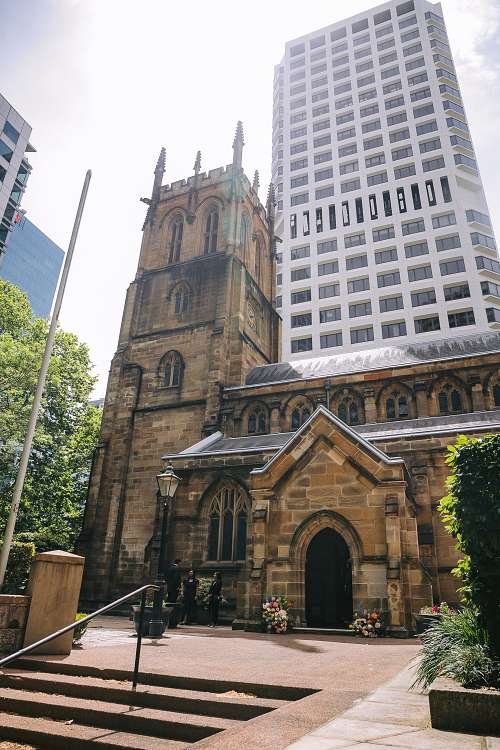 Church Wedding Ceremony at St Philip's Anglican Church