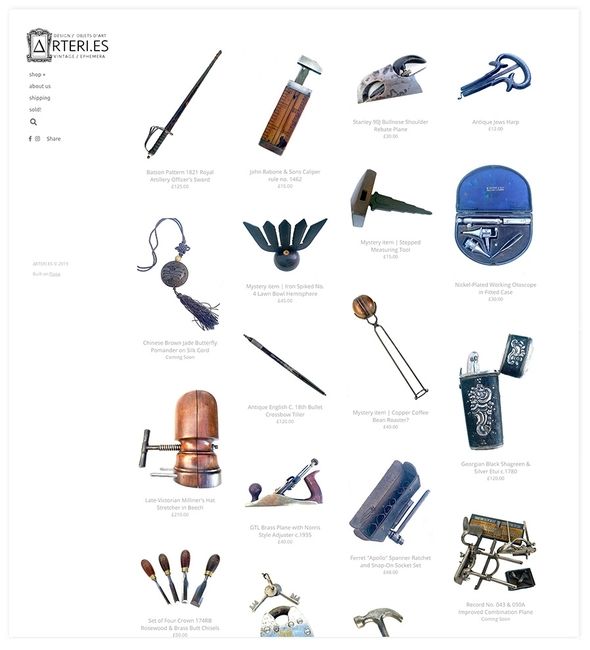 Ecommerce store example on Pixpa