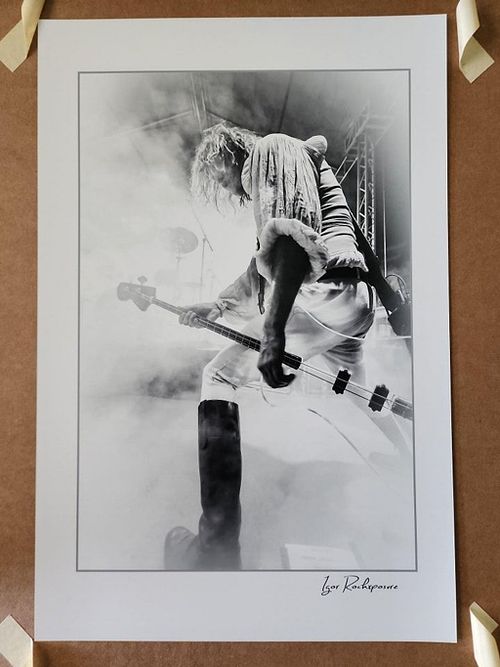 Stig Pedersen of D-A-D Fine Art Print - Photography by Igor RockXposure