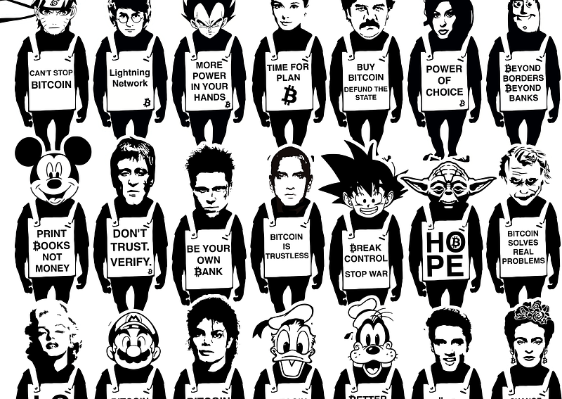 Street Cyber Bitcoin Squad Posters