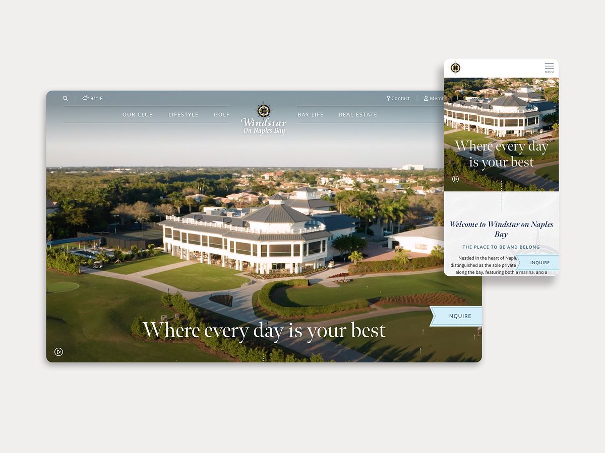 Windstar on Naples Bay