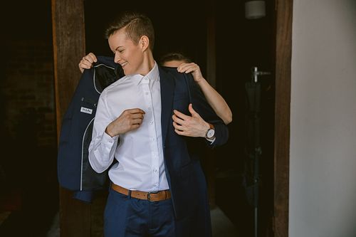 Brides Getting Ready for their Same Sex Wedding