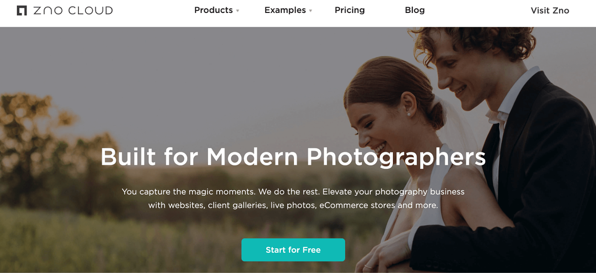 Schermata di Zno Cloud