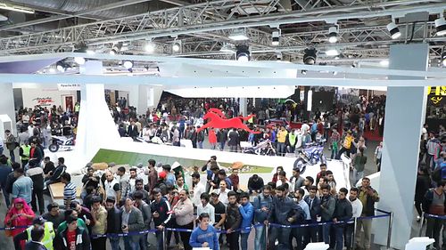 Autoexpo 2018 | Busy Weekend at the TVS Motor Company Stall