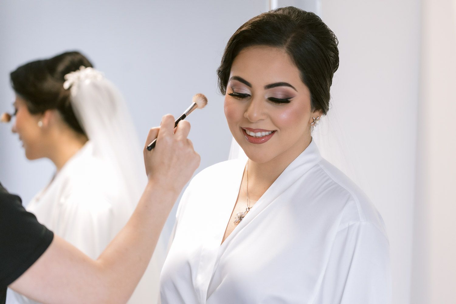 Bride Getting Ready