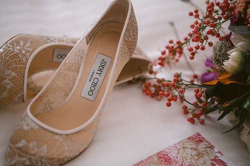 Bride Getting Ready