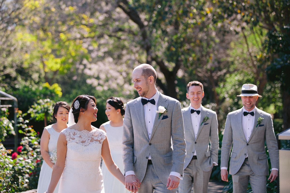 Wedding Photo at Japanese Garden